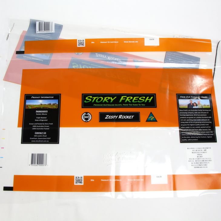 35 Micon Film za zaščito pred meglenko BOPP se uporablja za pakiranje zelenjave in solate