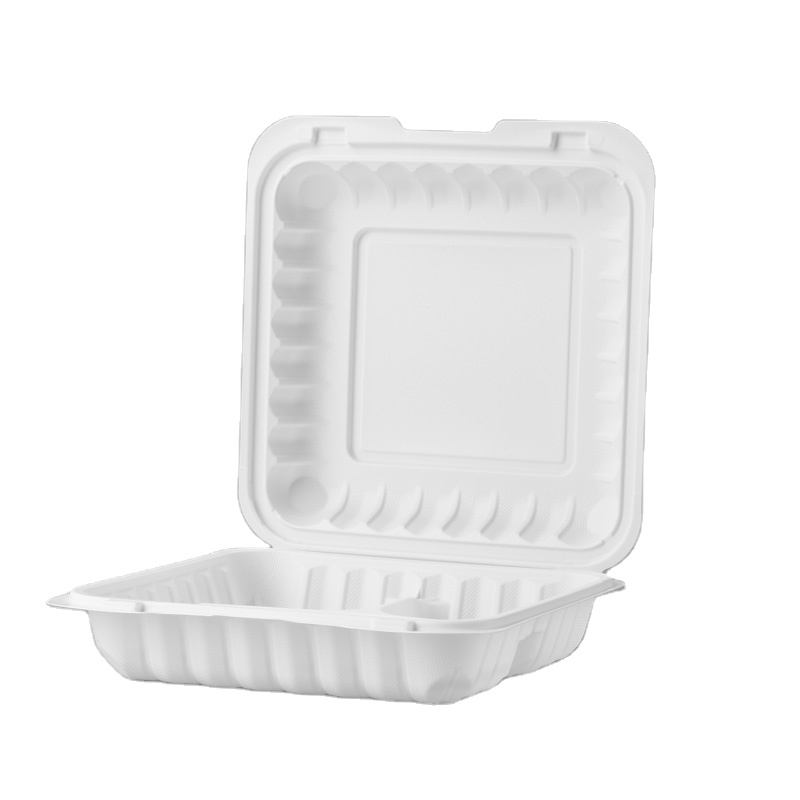 803-Multifunctional-Thermoform-Hinged-Food-Containers