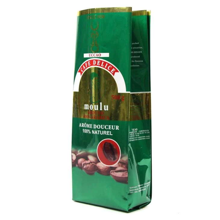 Aluminijasta folija iz laminiranega materiala Side Gusset torba za kavo