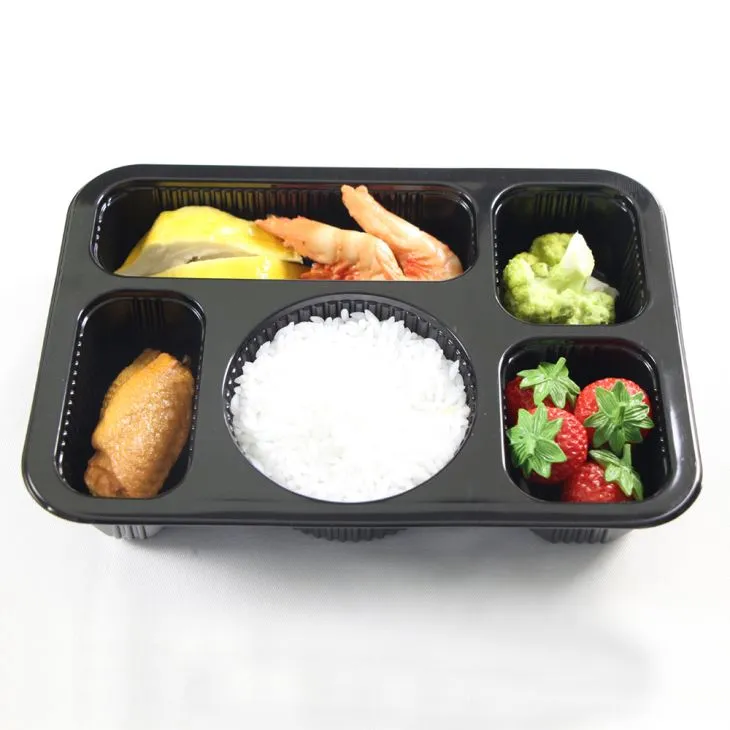 FDA Benton Box Plastic Takeaway za embalažo hitre hrane