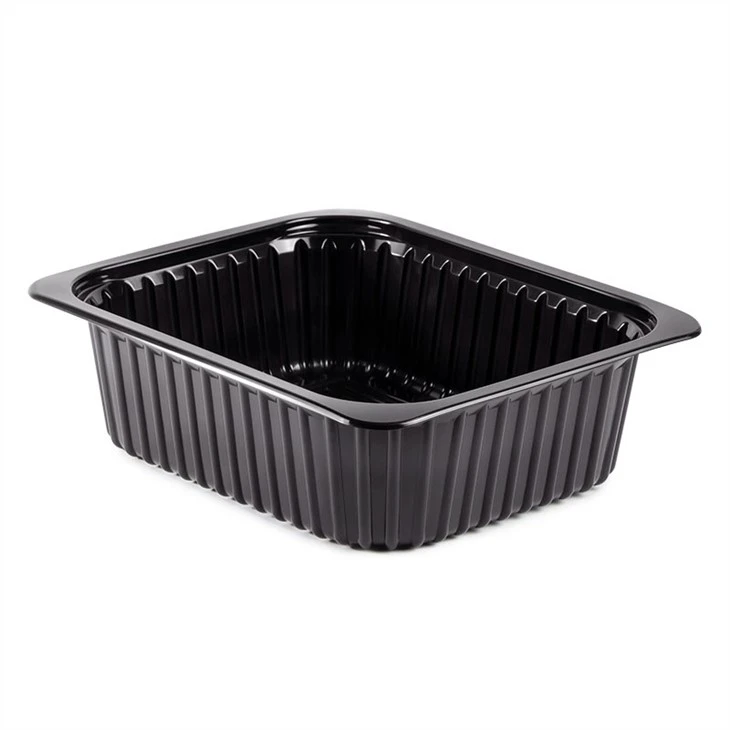 Disposable PP Plastic Big Hot Food Tray