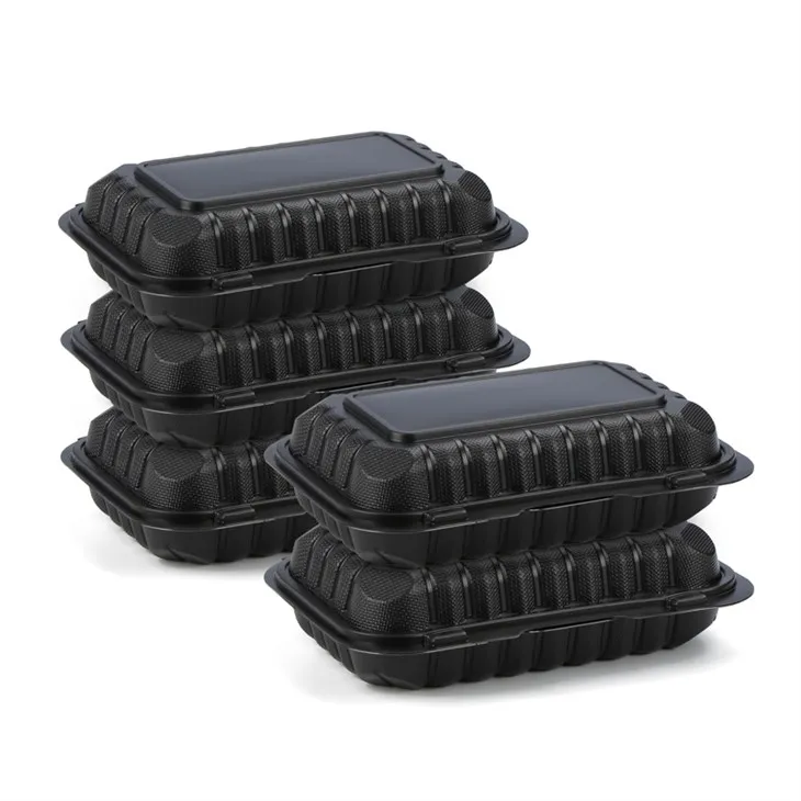 Črne enoprekatne posode za s seboj