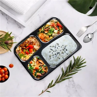 Škatla za hrano za enkratno uporabo Bento