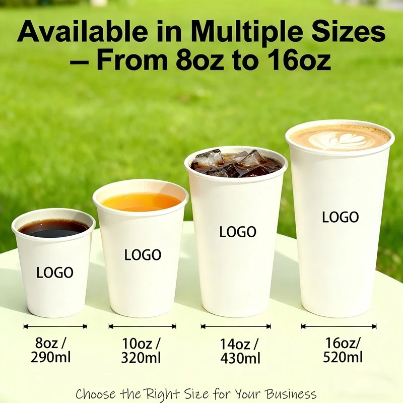 Custom Logo Paper Cups Custom Logo Paper Cups