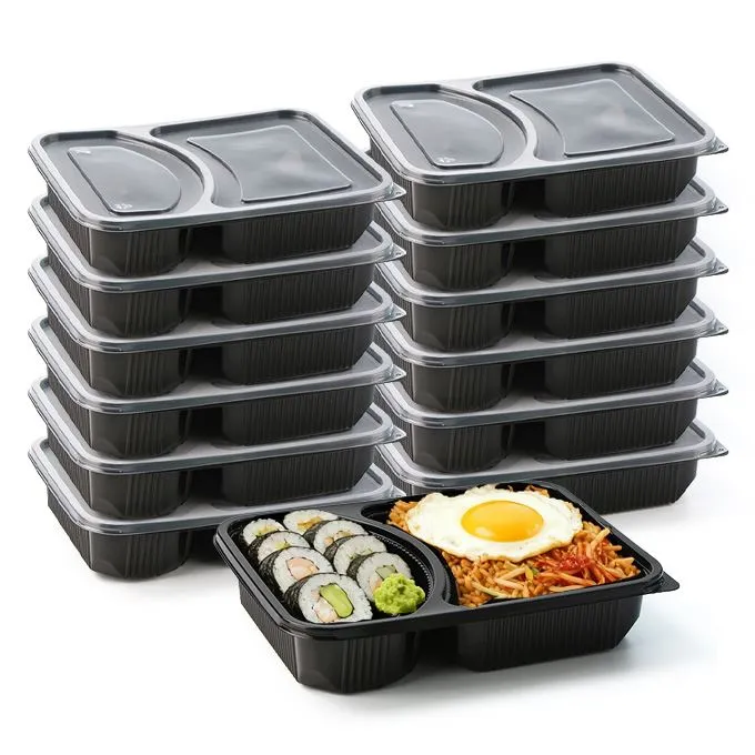 Črna posoda za pripravo obrokov