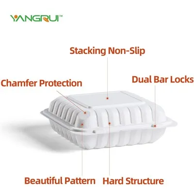 Hinged Lid Food Containers